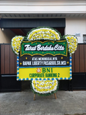 Papan Bunga Duka di Kepanjen