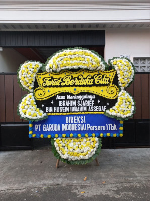 Papan Bunga Duka di Kepanjen