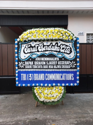 Papan Bunga Duka di Kepanjen